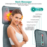 Full Body Electric Massage Mat with Heat and Vibration