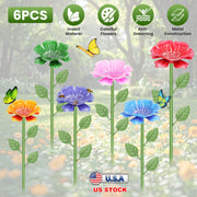 Metal Bee Watering Stations with Anti-Drowning Design (6-Pack)