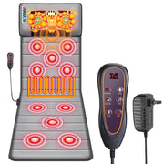 Full Body Massage Mat with Heat and Neck Pillow