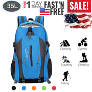 36L Waterproof Hiking Backpack with Ergonomic Design