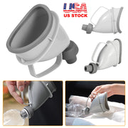 Unisex Potty Pee Funnel Adult EmergencyÊUrinal Device Portable Male Female Toilet For Car Camping Travel Outdoor