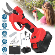 Cordless Electric Pruning Shears 21V with 2 Batteries