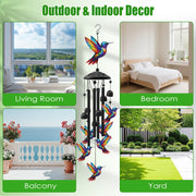 Metal Wind Chimes with Aluminum Tubes for Outdoor Garden Decor