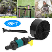 Trampoline Sprinkler for Kids - 39ft Outdoor Water Toy