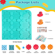Kids Logical Road Builder Toy Brain Teasers Puzzles Montessori Toys Preschool Educational Learning Toys Puzzle STEM Board Game For 3-8 Years Old Boys