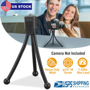Tripod Stand For Camera Mini Projector Flexible Tripod Holder Heavy Duty Camera Tabletop Mount w/ Anti-slip Feet For Photograph Recording