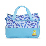 5PCS Baby Diaper Bag Set, Multifunctional Mummy Handbags with Diaper Pad, Food Bag, Bottle Bag, Travel Tote for Mom & Dad