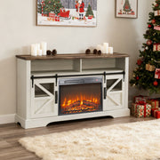 5000 BTU 26 Inch Electric Fireplace Insert with Remote Control, 1400W Electric Fireplace Heater with Realistic Flame Eff