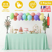 Adjustable Table Arch Stand for Balloon & Floral Decorations