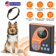 Wireless Dog Fence System with Training Collar - 722FT Range