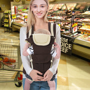 Baby Carrier Breathable Adjustable Wrap with 4 Positions