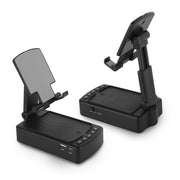 Portable Foldable Phone Stand with HD Wireless Speaker & Power Bank