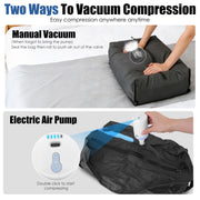 17L Vacuum Storage Bags with Rechargeable Pump - 2 Pack