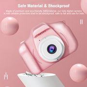 iMounTEK Kids Digital Camera w/ 2.0Ó Screen 12MP 1080P FHD Video Camera 4X Digital Zoom Games 32GB Card Supported Shockproof Child Camcorder for 3-10