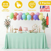 Adjustable Table Arch Stand for Balloon & Floral Decorations