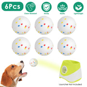 Dog Balls for Automatic Launcher 2.3" ETPU 6-Pack