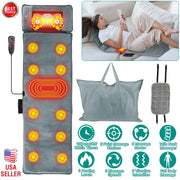 Full Body Electric Massage Mat with Heat and Vibration