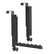 2Pcs Over The Door Hanger Hooks For Clothes Foldable Clothes Drying Rack For Laundry Coats Towels Portable Clothing Hanger Hook For 1.81In Thickness D