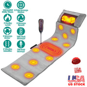 Full Body Massage Mat with Heat and Neck Pillow