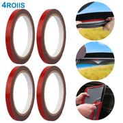 4 Rolls Car Double Sided Tapes Heavy Duty Double Sided Foam Tapes Strong Mounting Adhesive Tapes For Cars Truck Automotive 9.8FT/Roll
