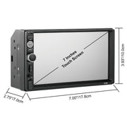 7-Inch Touchscreen Car Stereo with Bluetooth & Backup Camera