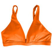 Women Deep V-Neck Sports Bras U-Shaped Back Sport Bras Padded StrappyÊCrop Open Back Low Impact Bras SexyÊFitnessÊTank Tops with Removable Pads for Gy