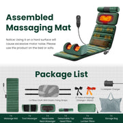 Full Body Electric Massage Mat with Heating and Vibration