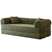 78.8" Convertible Floor Sofa Bed with High Density Foam