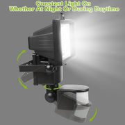Solar Lights 1000lm Wall Lights Solar Flood Lights w/ Light Sensitivity 120¡ Motion Sensor IP65 Waterproof 180¡Illumination Lamps for Garage Garden Fr