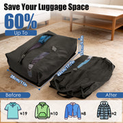17L Vacuum Storage Bags with Rechargeable Pump - 2 Pack