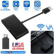 Android Wireless Adapter for In-car Infotainment System 5GHz WiFi Car Auto Navigation Player Fit for FORD HONDA CHEVROLET IOSPhone 6+