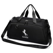 Gym Duffle Bag with Shoe Compartment & Wet Pocket 37L