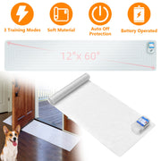 Electronic Pet Training Mat Indoor Safe Shock Training Pad for Dogs Cats Pet Barrier 60x12in with 3 Training Modes