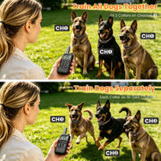 Remote Dog Training Collar with 4 Modes & 875 Yard Range