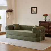 78.8" Convertible Floor Sofa Bed with High Density Foam