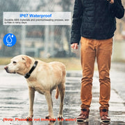 Dog Training Collar Receiver IP67 Waterproof Dog Bark Shock Collar Accessories Adjustable Belt Rechargeable Without Remote Controller