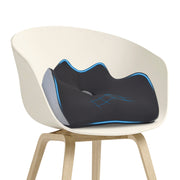 Memory Foam Seat Cushion Sciatica Pain Relief Cushion Pillow Seat Cushion with Machine Washable Cover for Home Office Car Wheelchair Airplane