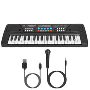 37-Key Electronic Keyboard with Microphone for Kids