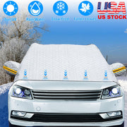Car Windshield Snow Cover Windproof Magnetic Car Windscreen Cover Frost Ice Protection with SideÊMirror Protector 5 Magnets for Most Vehicles
