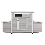 Wooden Chicken Coop for 3-6 Chickens with 6 Nesting Boxes