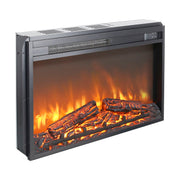 5000 BTU 26 Inch Electric Fireplace Insert with Remote Control, 1400W Electric Fireplace Heater with Realistic Flame Eff