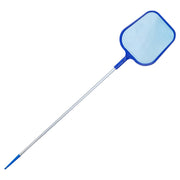 Swinging Pool Skimmer Cleaner Mesh Net Leaf Cleaning Scoop Pool Leaf Rake Debris Skimmer with  Fine Mesh 4 Telescopic Pole Sections For Swimming Pools Ho