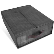 4Pcs Bed Sheet Set Organizers Foldable Bedsheets Storage Bins For Clothing Duvet Cover Pillowcase King Queen Bedsheet Closet Bedding Container With La