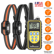 Remote Dog Training Collar with 4 Modes & 875 Yard Range