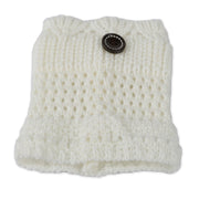 Women Winter Crochet Knit Leg Warmers