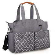 Multifunctional Baby Diaper Bag – 14 Pockets & Changing Tote