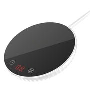 Desktop Electric Cup Warmer 8Hours Auto Off Overheating Protection Smart Timer Setting 2 Temperature Levels 104¡F to 140¡F Ceramic Heating Panel For O