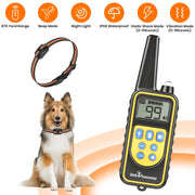 Remote Dog Training Collar with 4 Modes & 875 Yard Range