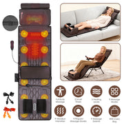 Full Body Massage Mat with Heat and Shiatsu Neck & Foot Massagers