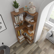 6-Tier L-Shaped Corner Bookshelf with Anti-Tip Safety Kit